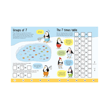 Usborne Workbook's Timestable's 7-8