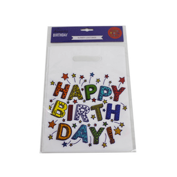 16 Happy Birthday Party Loot Bags